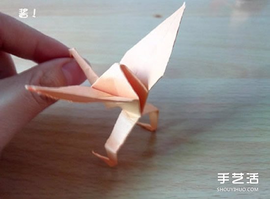 折紙猥瑣鶴的方法圖解 猥瑣鶴的折法步驟圖 -  rpnrmr.com