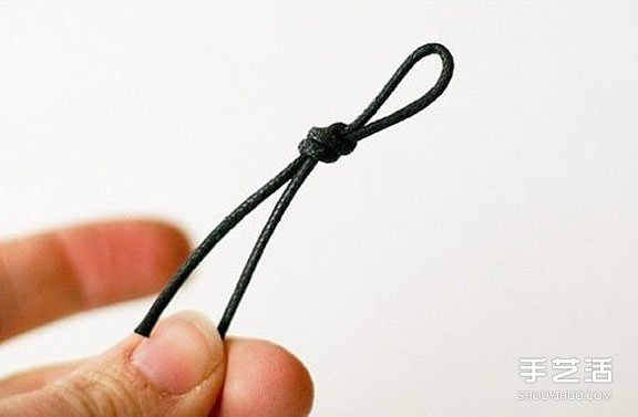 男士手鏈的編法圖解 黑白兩色簡約男生手鏈DIY -  rpnrmr.com