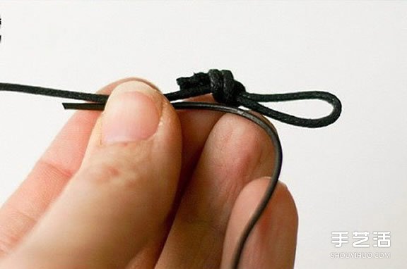 男士手鏈的編法圖解 黑白兩色簡約男生手鏈DIY -  rpnrmr.com