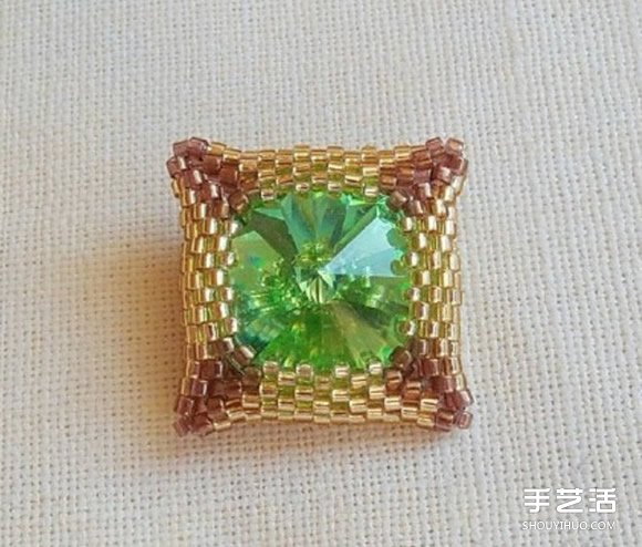 方形串珠飾品DIY教程 手工串珠寶石飾品制作 -  rpnrmr.com