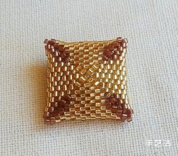 方形串珠飾品DIY教程 手工串珠寶石飾品制作 -  rpnrmr.com