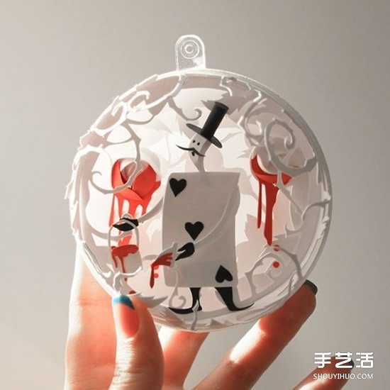 精致3D紙雕作品圖片 讓你陷入愛(ài)麗絲的世界~ -  rpnrmr.com