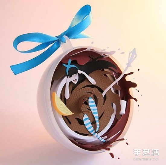 精致3D紙雕作品圖片 讓你陷入愛(ài)麗絲的世界~ -  rpnrmr.com