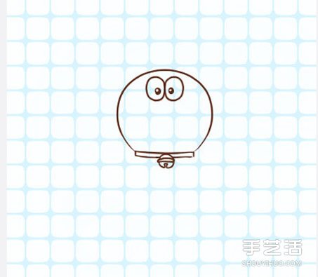 哆啦A夢(mèng)簡(jiǎn)筆畫(huà)圖片步驟 哆啦A夢(mèng)簡(jiǎn)筆畫(huà)帶顏色 -  rpnrmr.com