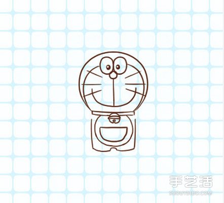 哆啦A夢(mèng)簡(jiǎn)筆畫(huà)圖片步驟 哆啦A夢(mèng)簡(jiǎn)筆畫(huà)帶顏色 -  rpnrmr.com