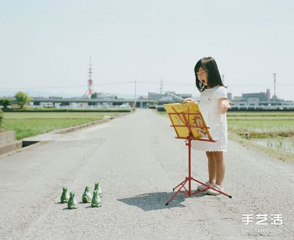 可愛小女孩攝影擺拍 簡單創(chuàng)意讓照片充滿趣味 -  rpnrmr.com
