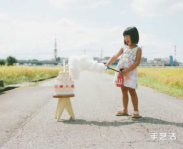 可愛小女孩攝影擺拍 簡單創(chuàng)意讓照片充滿趣味 -  rpnrmr.com