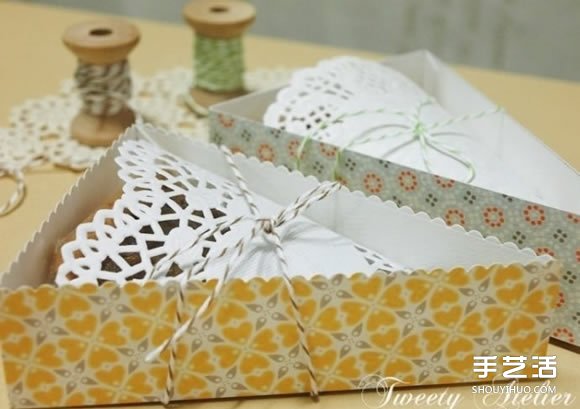三角形點(diǎn)心盒的折法 折紙三角形點(diǎn)心盒展開(kāi)圖 -  rpnrmr.com