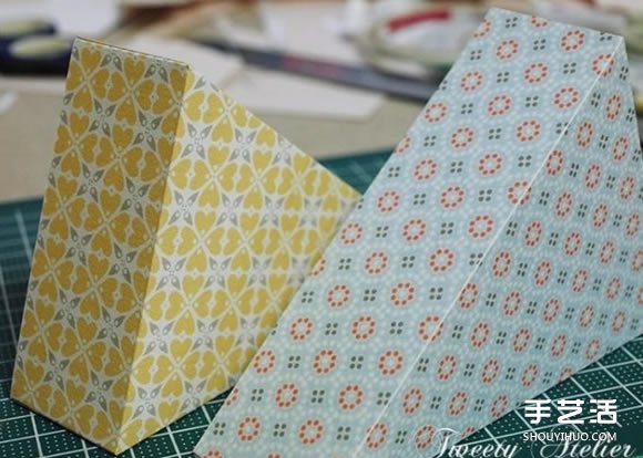 三角形點(diǎn)心盒的折法 折紙三角形點(diǎn)心盒展開(kāi)圖 -  rpnrmr.com