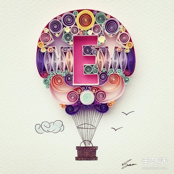 美呆了的衍紙工藝品圖片 奇妙的衍紙藝術 -  rpnrmr.com