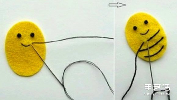 不織布小飾品制作教程 手工布藝小裝飾品DIY -  rpnrmr.com