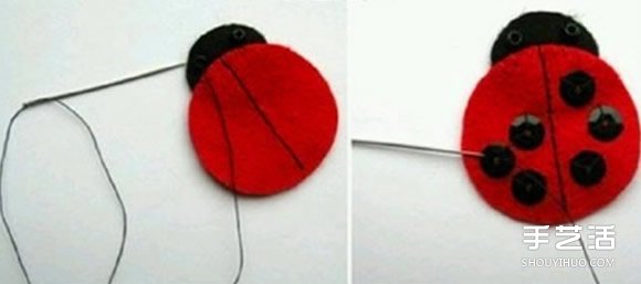 不織布小飾品制作教程 手工布藝小裝飾品DIY -  rpnrmr.com