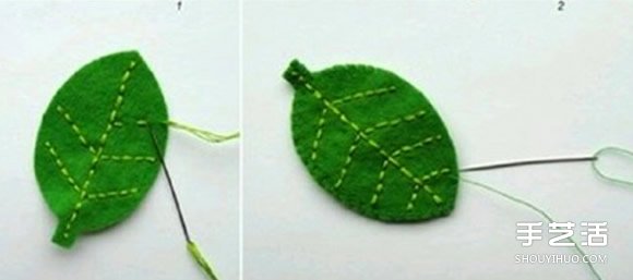 不織布小飾品制作教程 手工布藝小裝飾品DIY -  rpnrmr.com