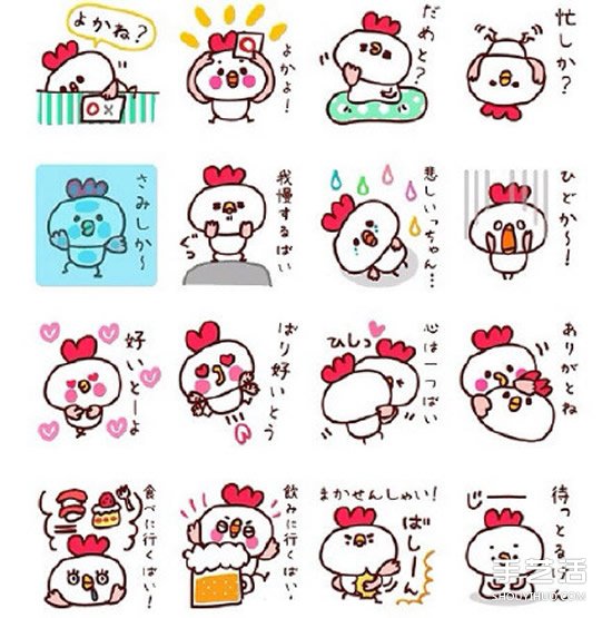 簡單又可愛的人物、動物簡筆畫手賬素材圖片 -  rpnrmr.com