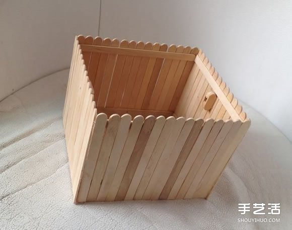 雪糕棒DIY兩層樓房屋模型 雪糕棍房子制作教程 -  rpnrmr.com