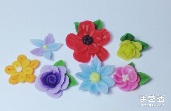 超輕粘土玫瑰花制作 粘土花玫瑰花DIY圖解 -  rpnrmr.com