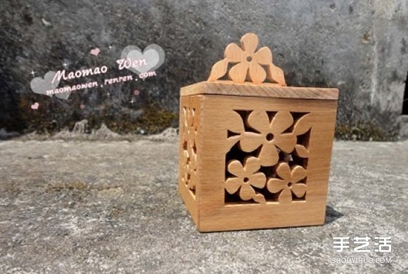 木頭盒子制作方法 鏤空帶蓋木盒的做法圖解 -  rpnrmr.com