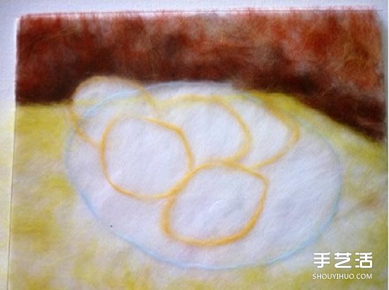 宛如油畫般的水果羊毛氈畫 具有羊毛獨(dú)特質(zhì)感 -  rpnrmr.com