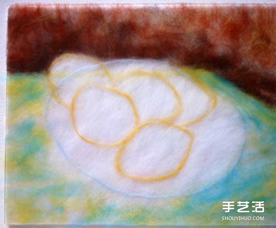 宛如油畫般的水果羊毛氈畫 具有羊毛獨(dú)特質(zhì)感 -  rpnrmr.com
