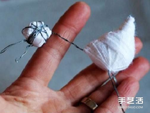 兒童白鷺玩偶手工制作 只需要準(zhǔn)備毛線和鐵絲 -  rpnrmr.com