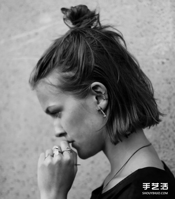 短發(fā)女生編盤發(fā)設(shè)計 10種造型讓你天天有變化 -  rpnrmr.com