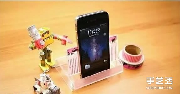 磁帶盒廢物利用小制作 做成好用的手機(jī)支架 -  rpnrmr.com