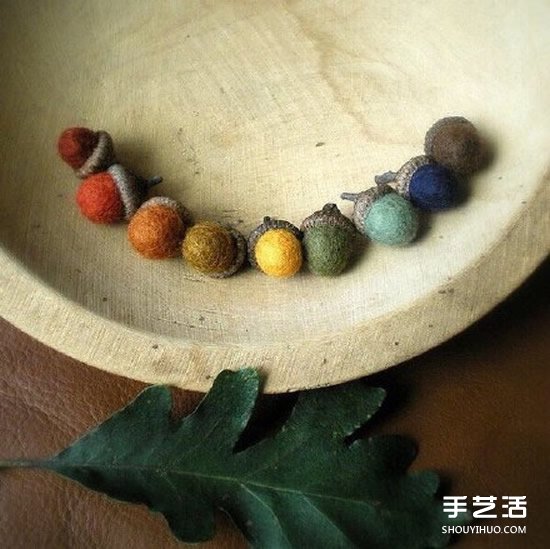 可愛風(fēng)格的羊毛氈小玩意圖片 做工精致細(xì)膩 -  rpnrmr.com
