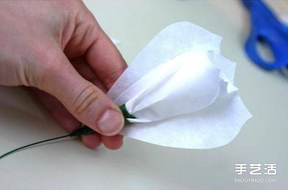 大氣牡丹花的制作方法 餐巾紙做牡丹紙花教程 -  rpnrmr.com