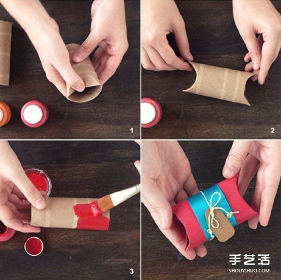 卷紙筒包裝盒的做法 簡單又好看包裝盒DIY制作 -  rpnrmr.com