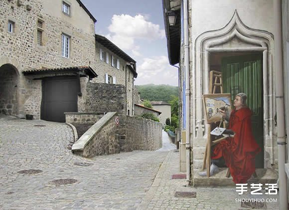 電影般的美好社區(qū) 光禿公寓墻面涂鴉煥發(fā)活力 -  rpnrmr.com