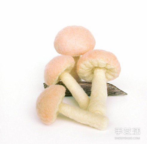 美好的羊毛氈蘑菇作品圖片 讓你的心靈凈化 -  rpnrmr.com
