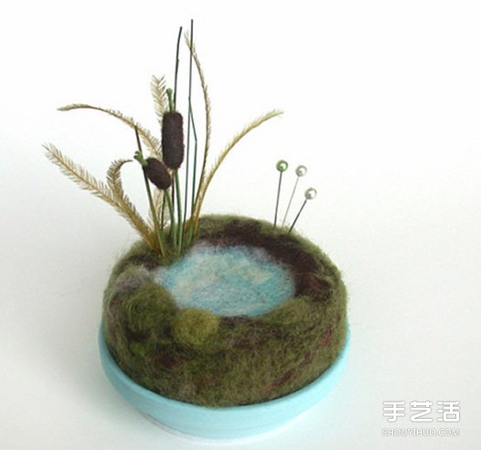 美好的羊毛氈蘑菇作品圖片 讓你的心靈凈化 -  rpnrmr.com
