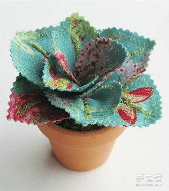 純手工制作的漂亮布花圖片 漂亮而又易打理 -  rpnrmr.com