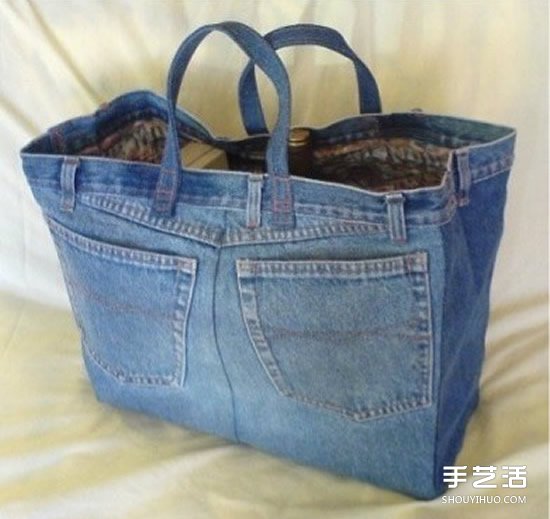 牛仔褲改造圖片 廢舊牛仔褲的妙用手工制作 -  rpnrmr.com