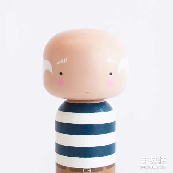 傳統(tǒng)工藝與現(xiàn)代插畫結(jié)合 日本木制娃娃木芥子 -  rpnrmr.com