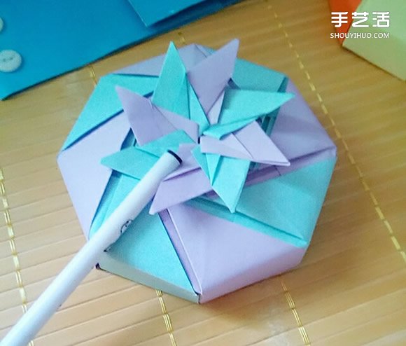 七夕禮盒的折紙方法 八邊形紙盒的折法圖解 -  rpnrmr.com