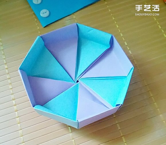 七夕禮盒的折紙方法 八邊形紙盒的折法圖解 -  rpnrmr.com