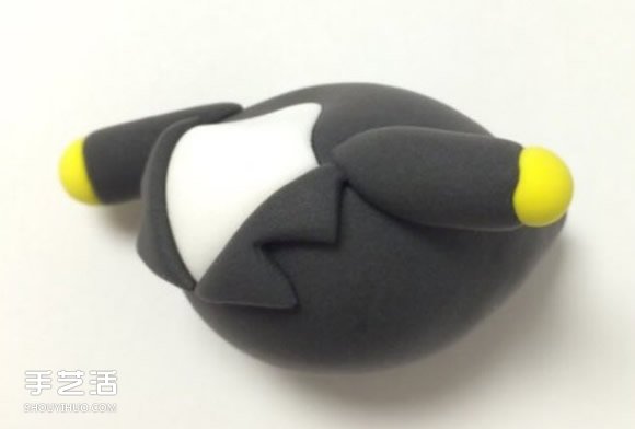 超輕粘土小黃雞DIY圖解 紳士小黃雞粘土制作 -  rpnrmr.com