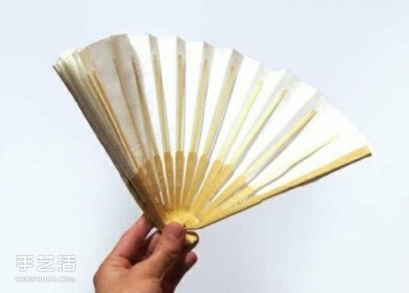 簡(jiǎn)單折扇做燈罩的方法 紙扇吊燈燈罩手工制作 -  rpnrmr.com