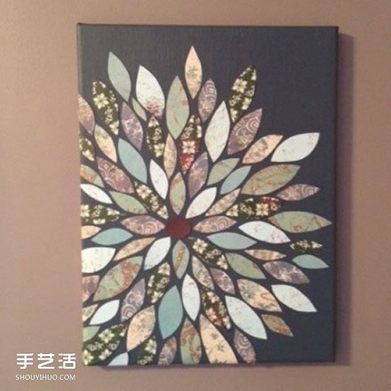 簡單又漂亮手工剪紙裝飾畫的做法圖解教程 -  rpnrmr.com