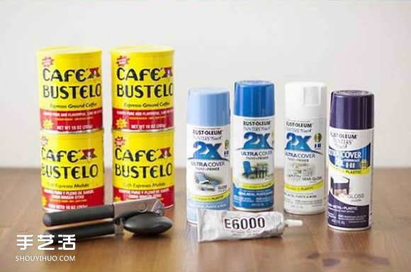 鐵罐酒架的做法圖解 鐵罐手工制作酒架的方法 -  rpnrmr.com