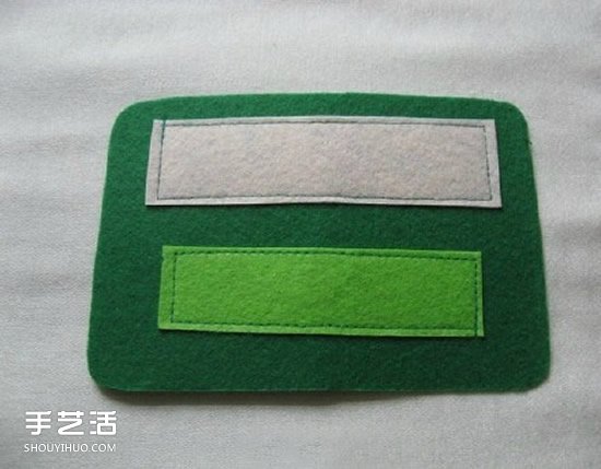 不織布卡包的做法圖解 手工布藝制作卡包教程 -  rpnrmr.com