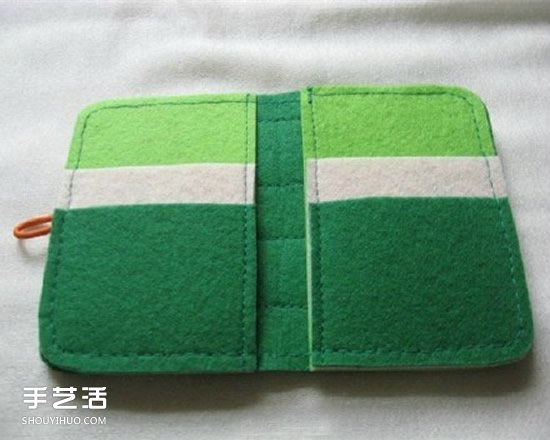 不織布卡包的做法圖解 手工布藝制作卡包教程 -  rpnrmr.com