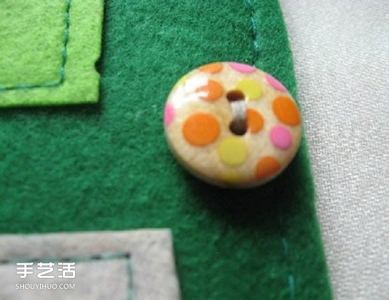 不織布卡包的做法圖解 手工布藝制作卡包教程 -  rpnrmr.com