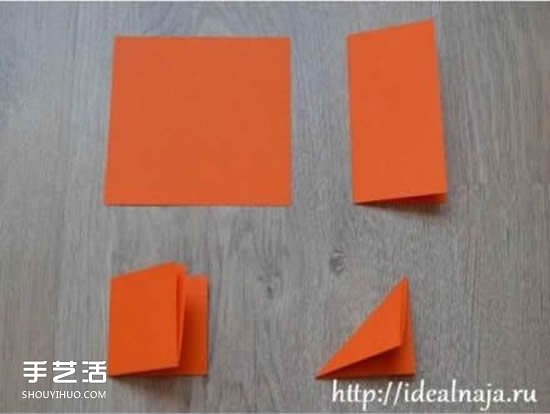 紙玫瑰的簡(jiǎn)單折法圖解 折紙玫瑰花葉子步驟 -  rpnrmr.com