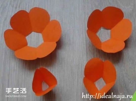 紙玫瑰的簡(jiǎn)單折法圖解 折紙玫瑰花葉子步驟 -  rpnrmr.com