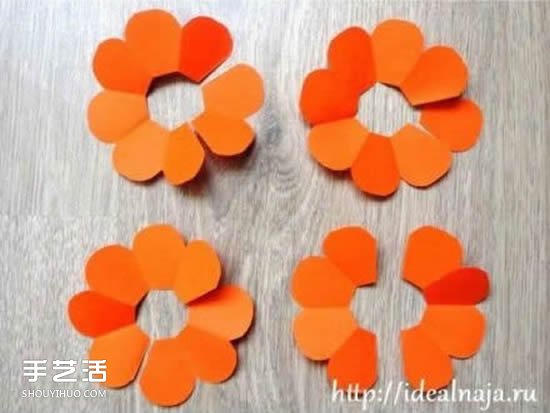 紙玫瑰的簡(jiǎn)單折法圖解 折紙玫瑰花葉子步驟 -  rpnrmr.com