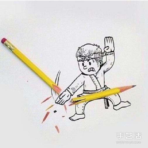 創(chuàng)意3D立體畫作品圖片 “躍然紙上”的畫作  -  rpnrmr.com