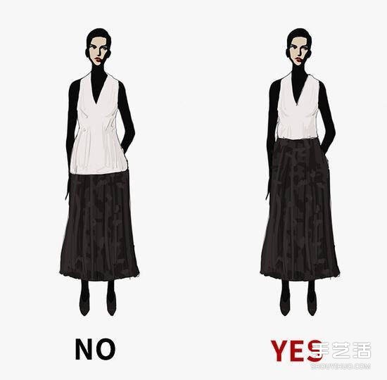 簡單穿衣法則圖解 比例搭配好就能顯高顯瘦 -  rpnrmr.com