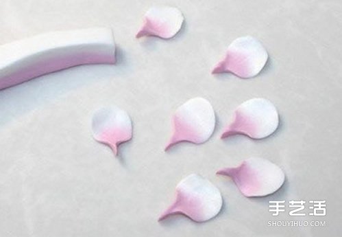 軟陶制作梅花的方法 手工軟陶梅花的做法圖解 -  rpnrmr.com